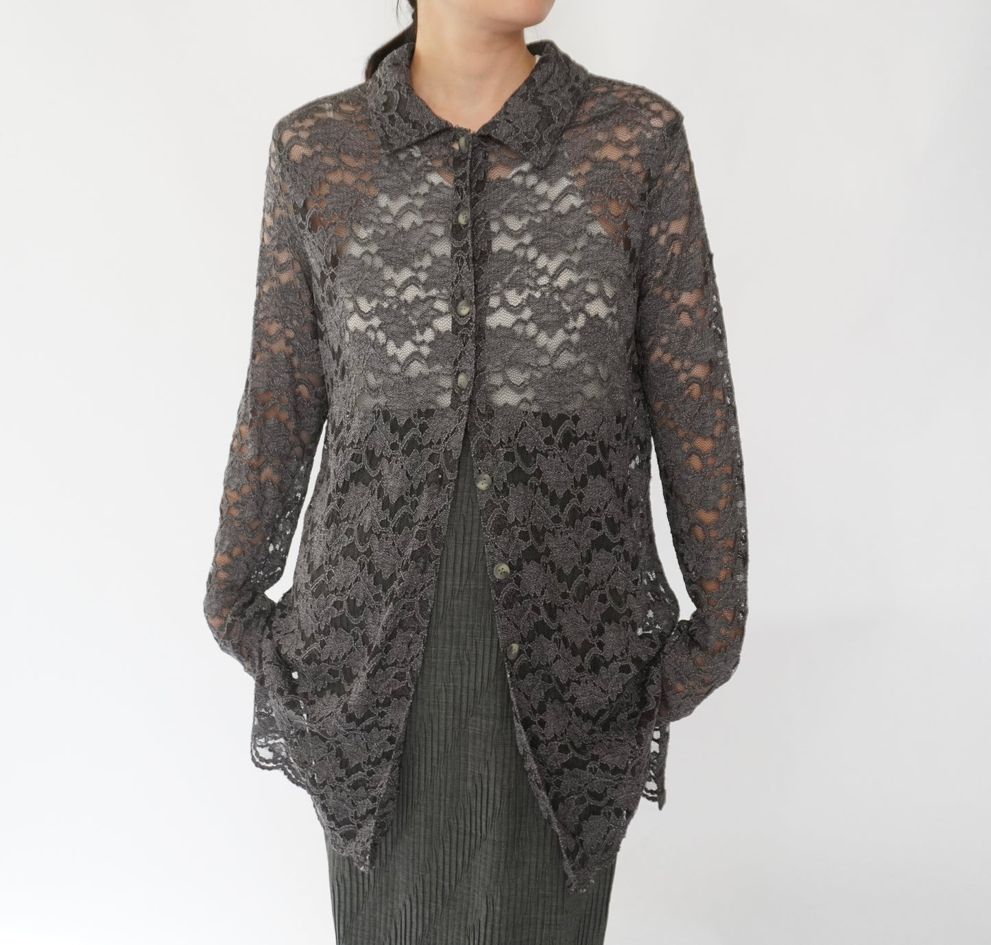 90s EURO Lace Shirt
