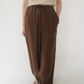 90s Brown Silk Pants