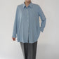 90s Light Blue Shirt Made in USA