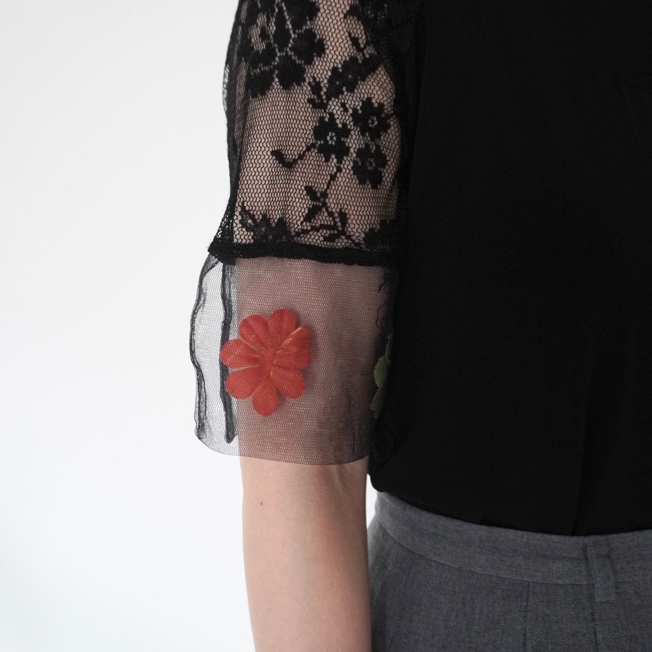 90s Lace Design Top
