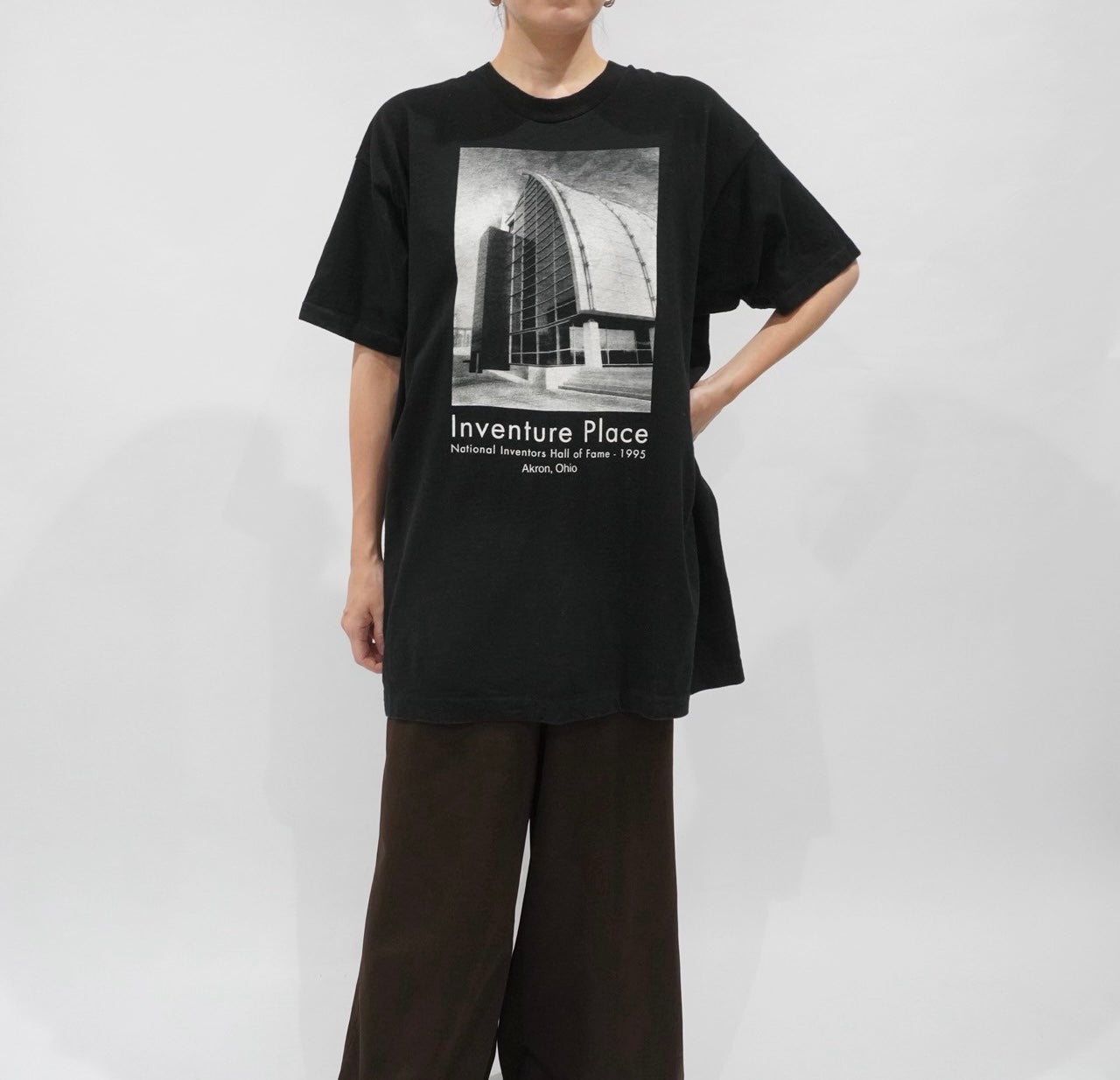 90s Photo Printed T-shirt Made in USA