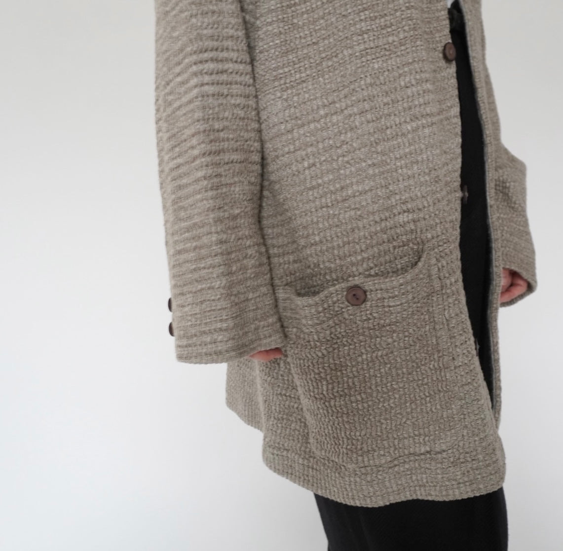 90s Cotton Long Jacket