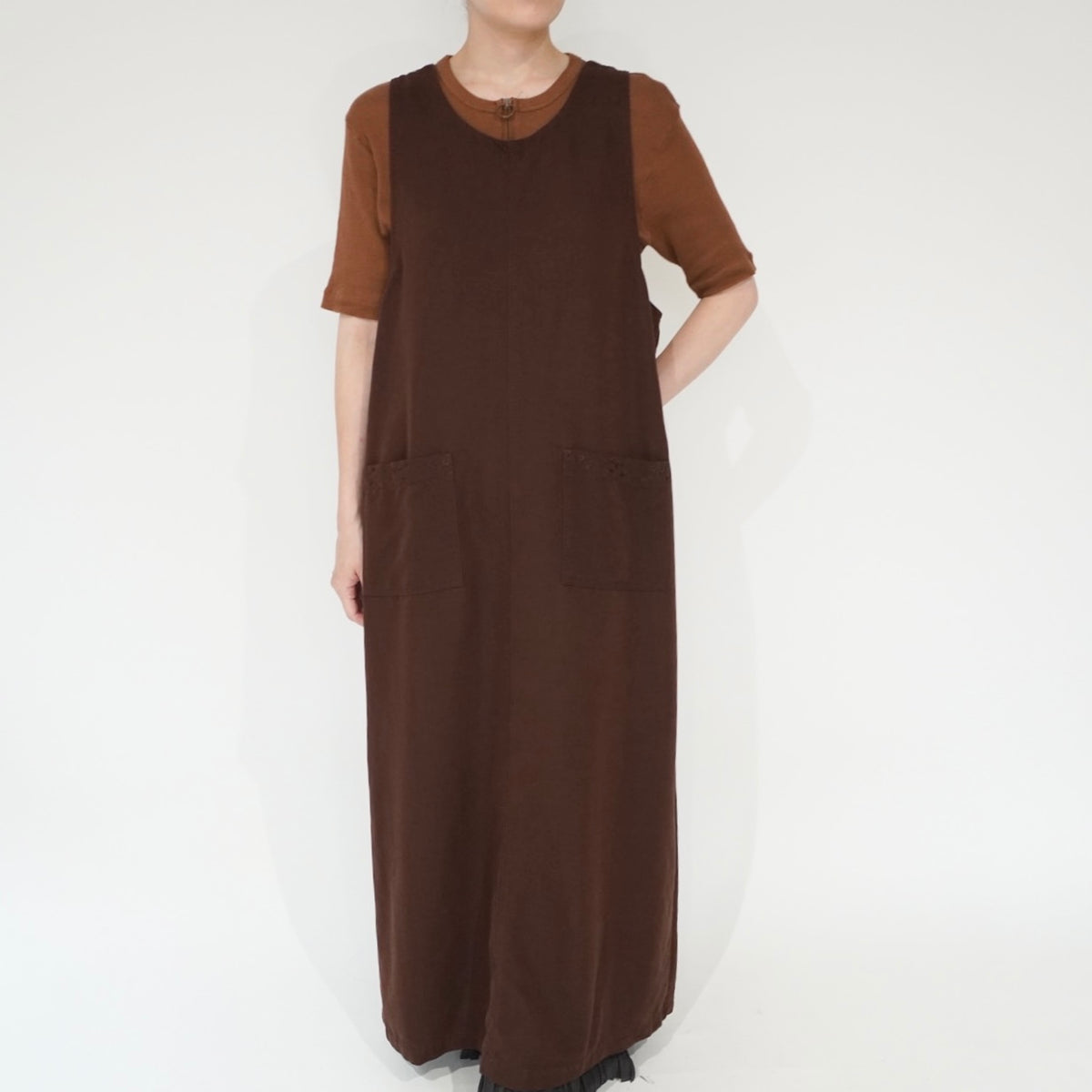 90s Sleeveless Maxi Dress