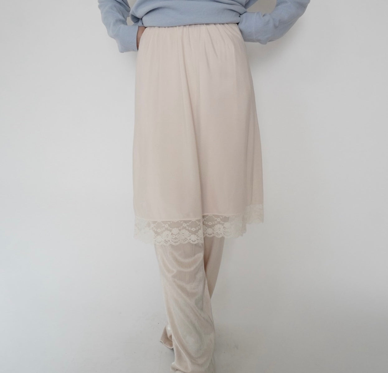 90s "Christian Dior" Slip Skirt  Made in USA