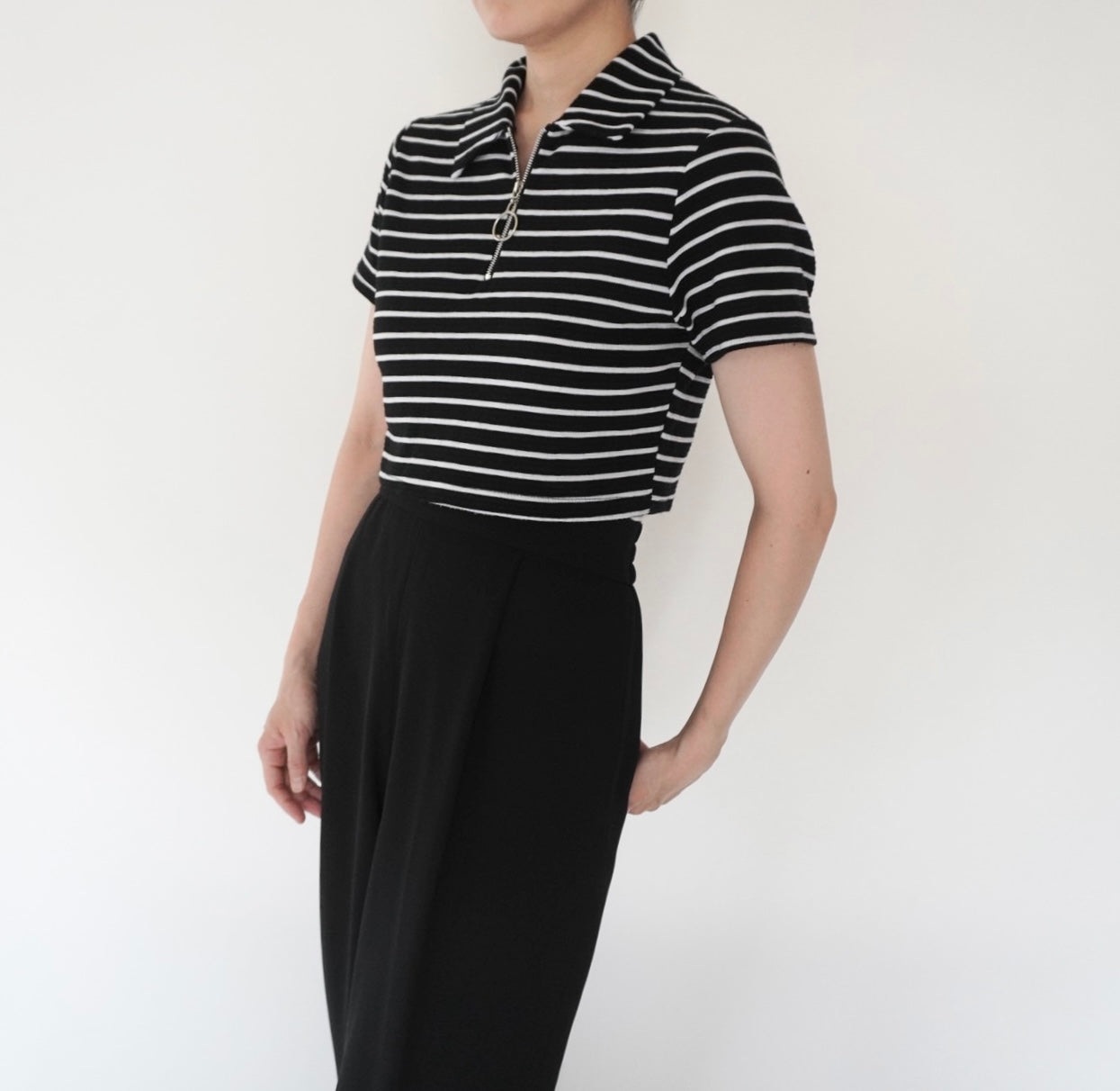 90s Cropped Top Made in USA