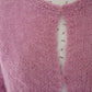 80s Pink Knit Cardigan