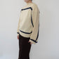 80s＂Rodier Paris" Design Knit