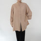 90s Linen x Cotton Shirt Made in USA