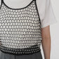 90s Beads Design Camisole Top