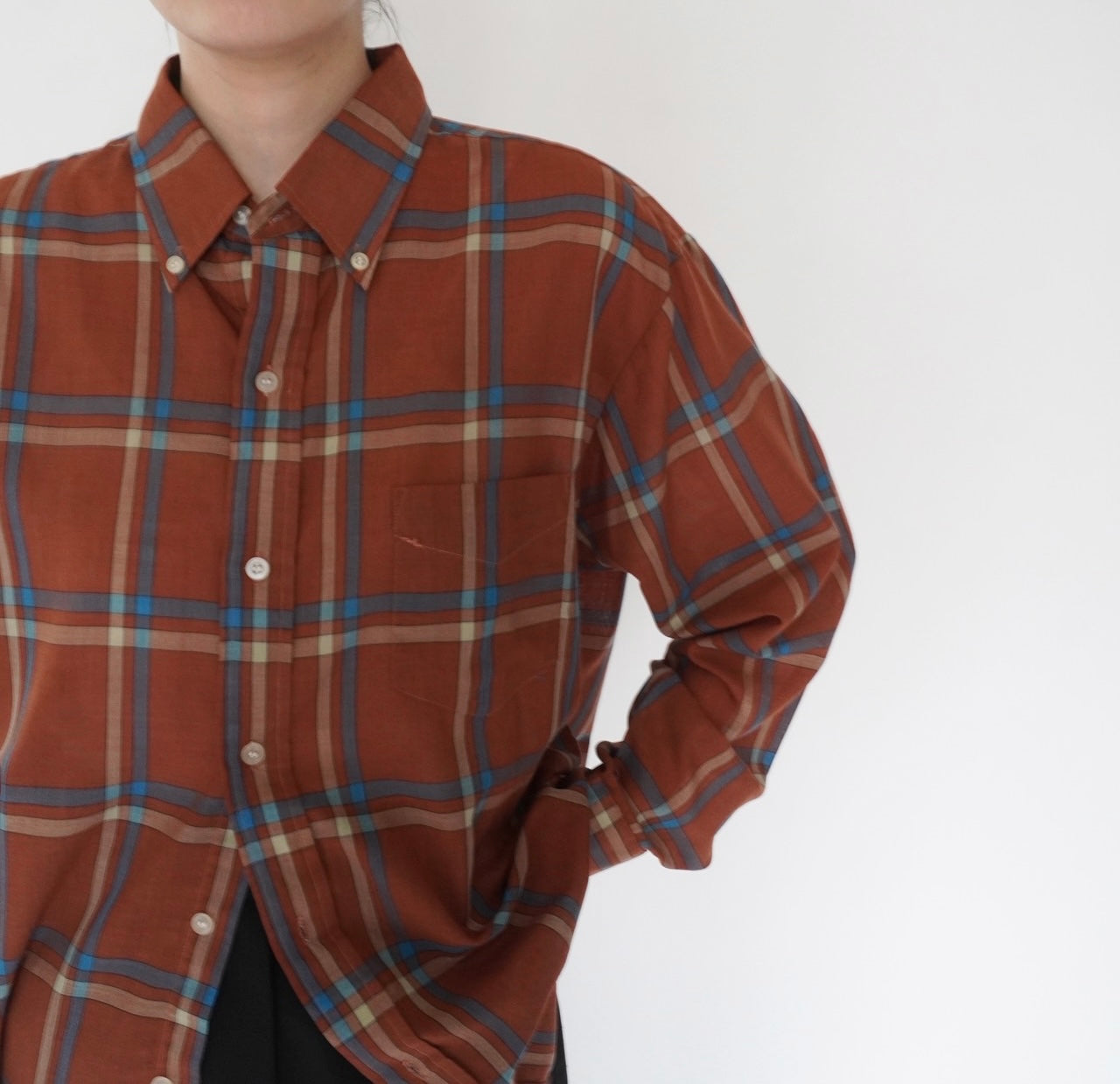 60s Plaid Shirt