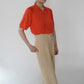80s Half Zip Design Top Made in USA