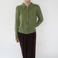 90s Zip Light Knit Top