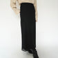 90s Black Sheer Skirt