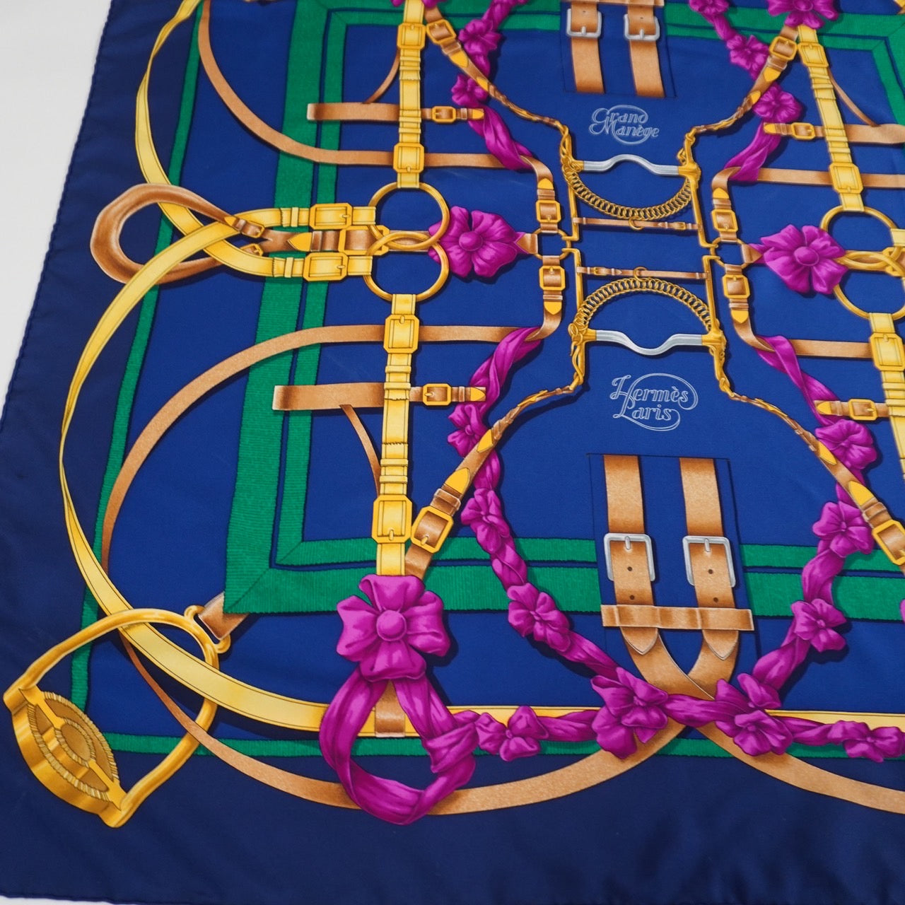 ”Hermes” Silk Scarf Made in France