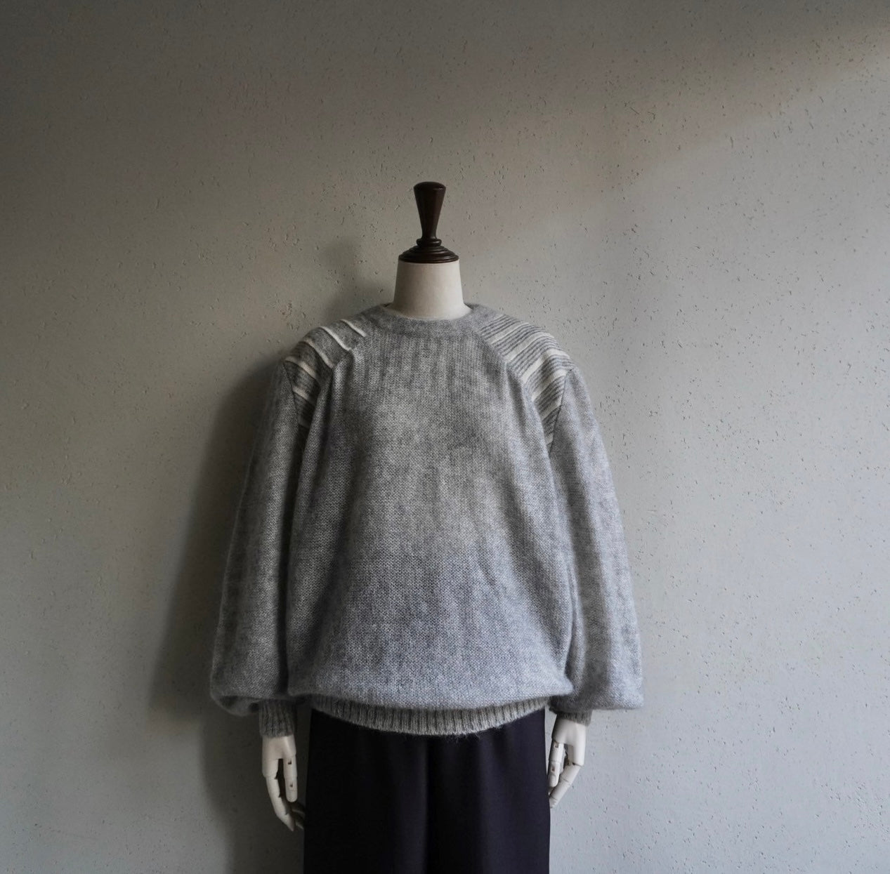 80s Design Mohair Knit  Made in Italy