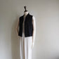 90s Sleeveless Zipped Top,Vest Made in USA