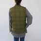 90s Quilted Reversible Vest