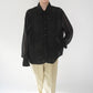 90s Sheer Pleats  Shirt