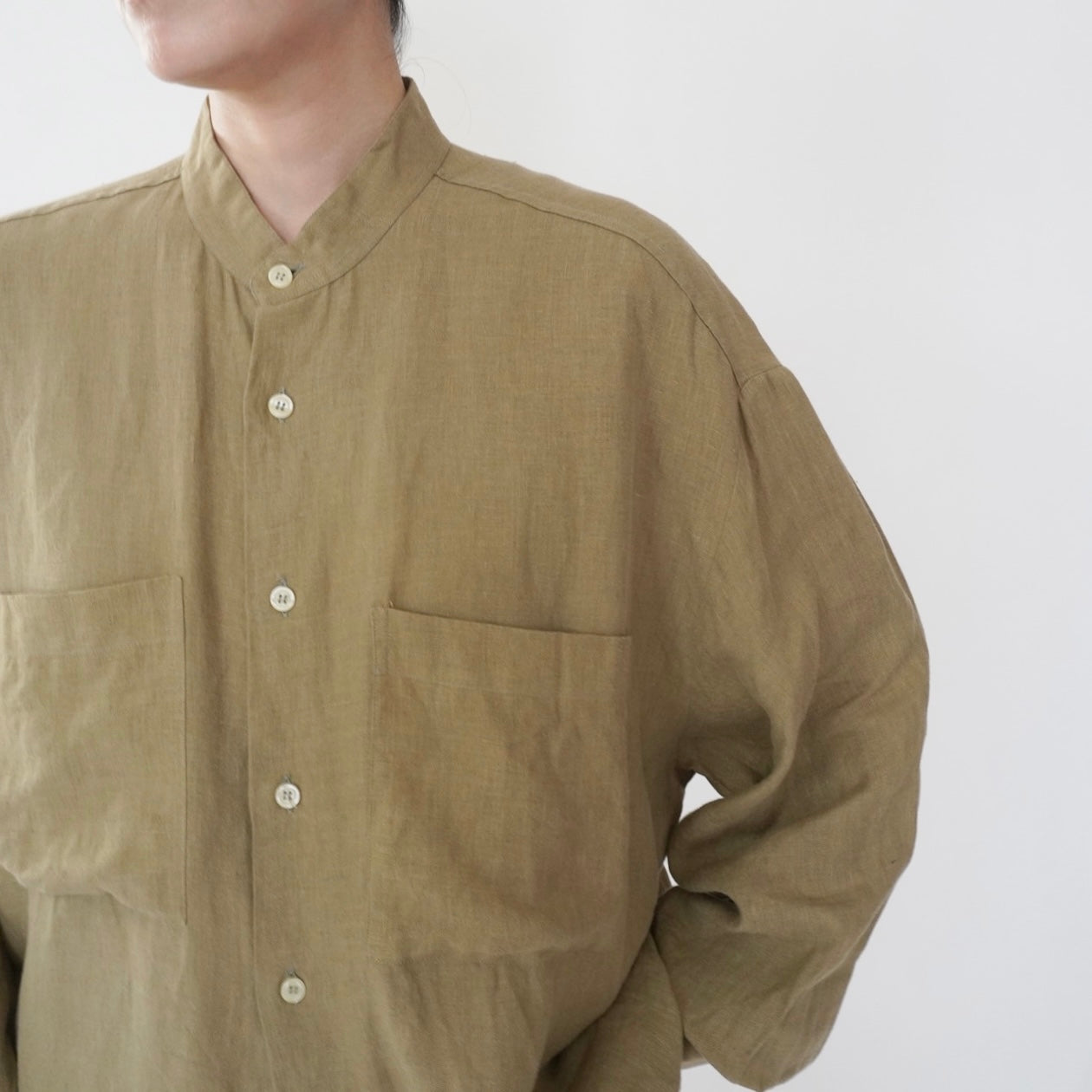 80s Linen Shirt Made in Italy