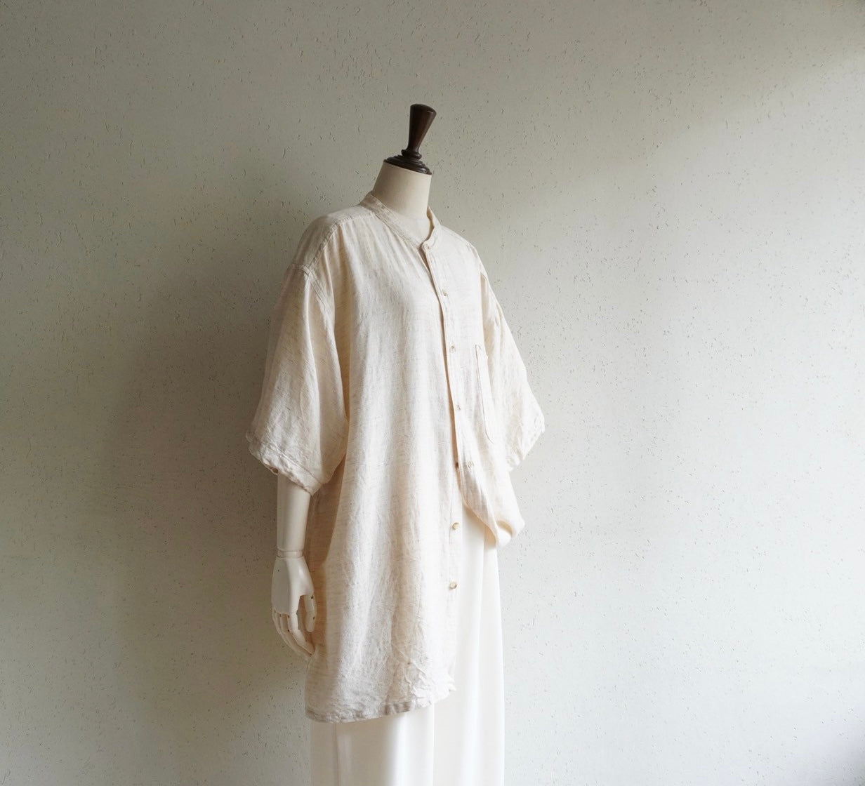 90s Oversized Linen Shirt