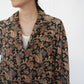 80s Printed Dress Made in Sweden
