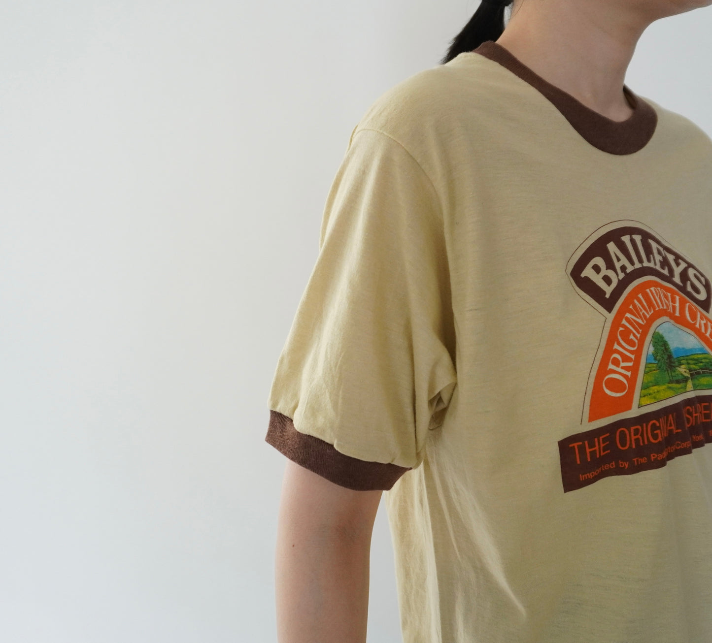 80s"BAILEYS" Printed T-shirt Made in USA