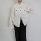 90s White Design Shirt