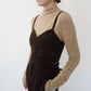 90s EURO Suede Camisole Top
