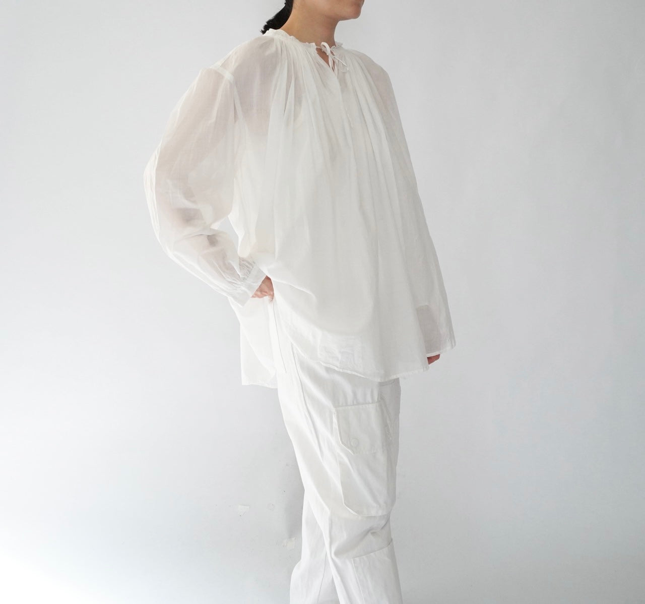 90s Cotton Tunic Made in USA