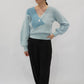 80s Angora Knit Top