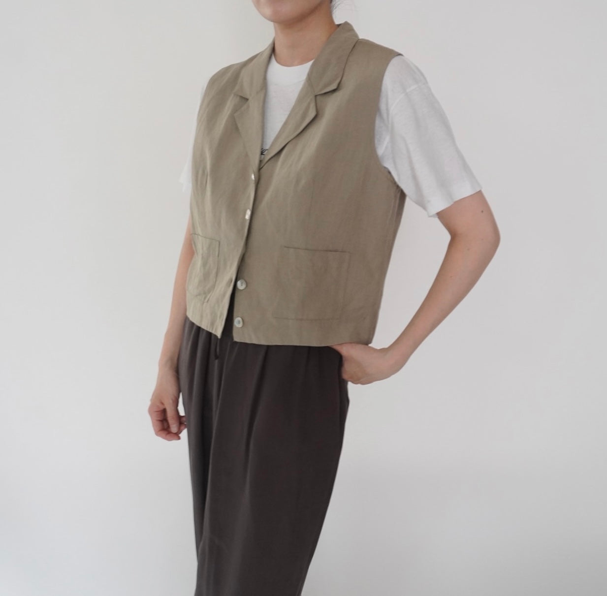 90s Silk Vest