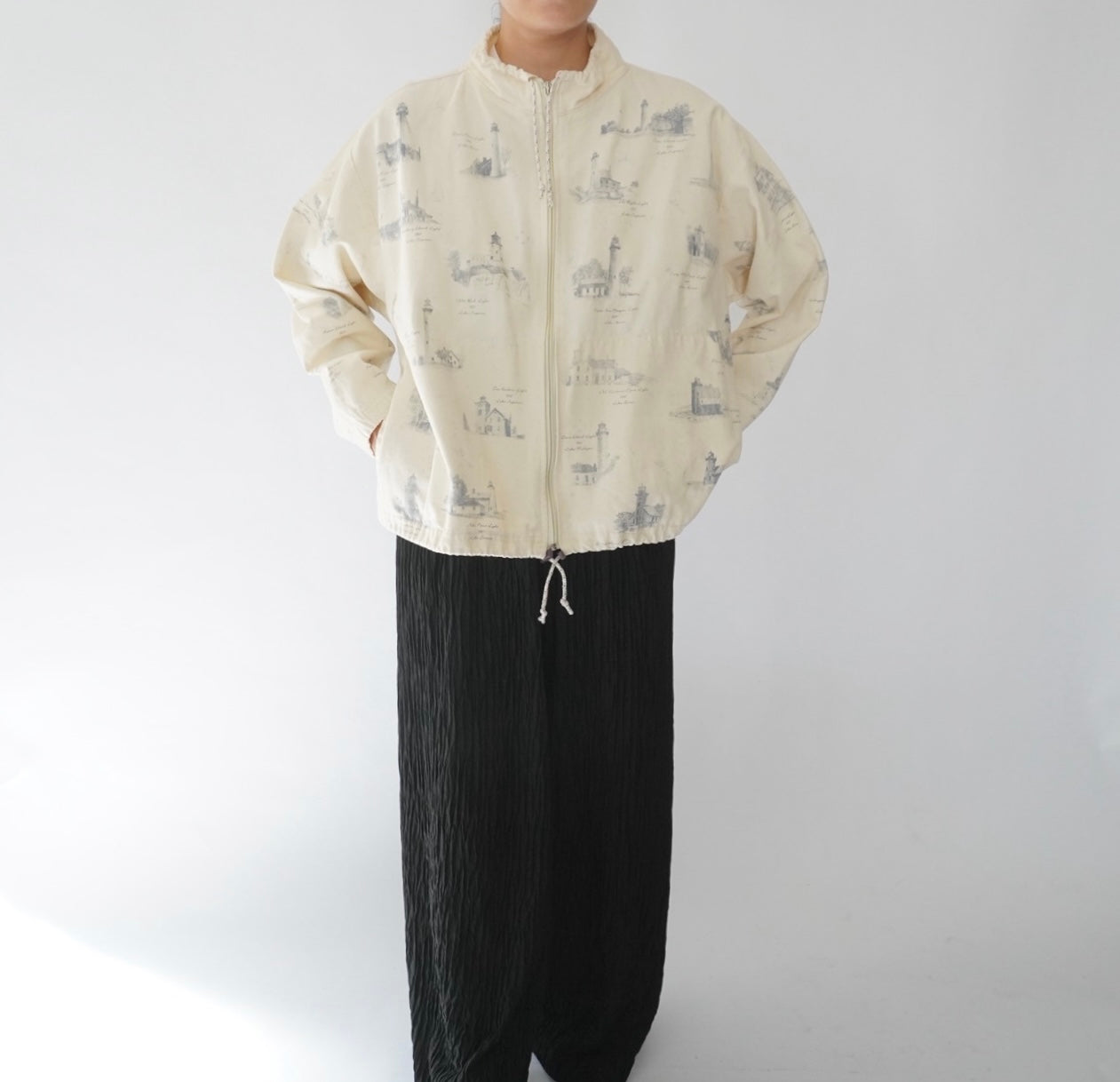 90s Printed Jacket