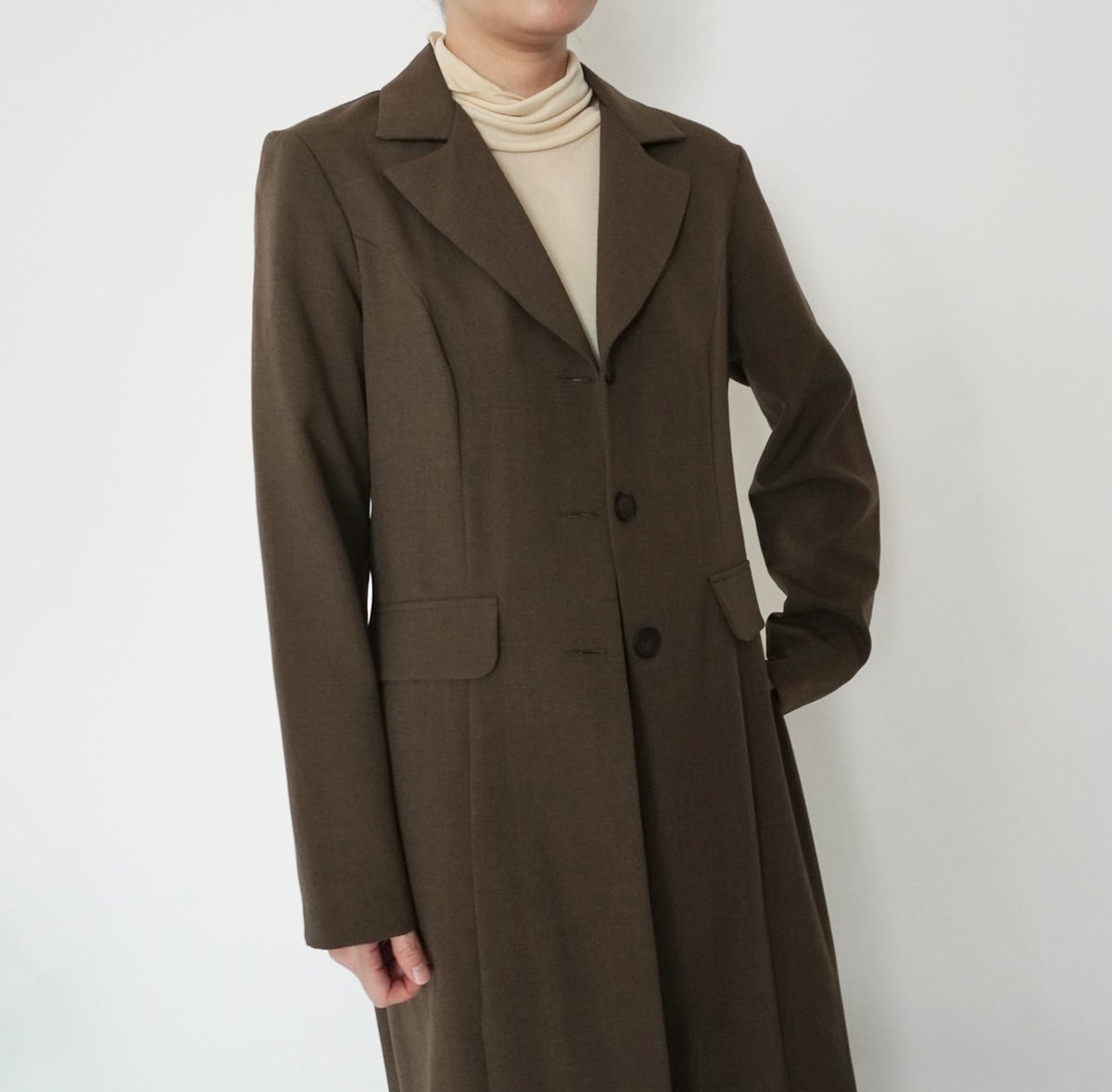 80s Light Long Jacket