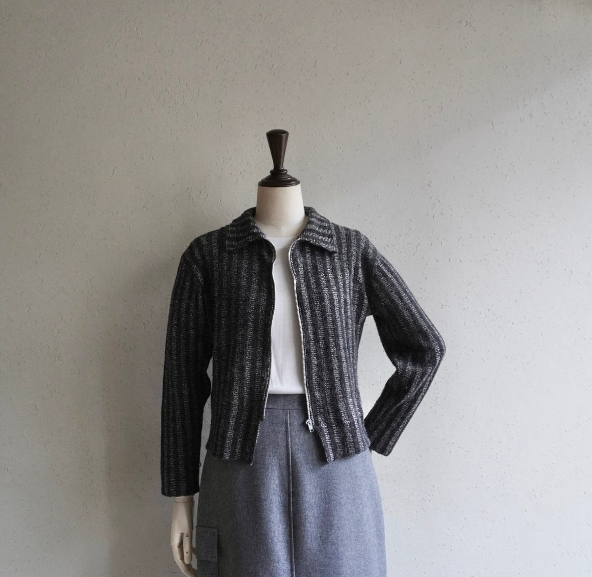 90s Zipped Top Made in Italy