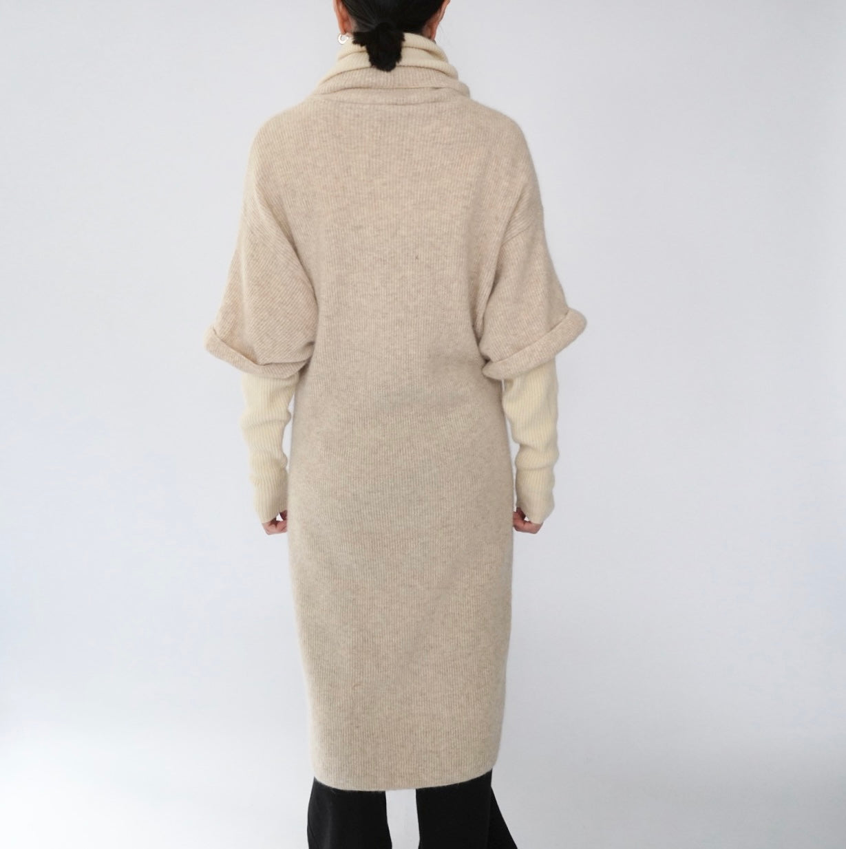 80s Angora Knit Dress