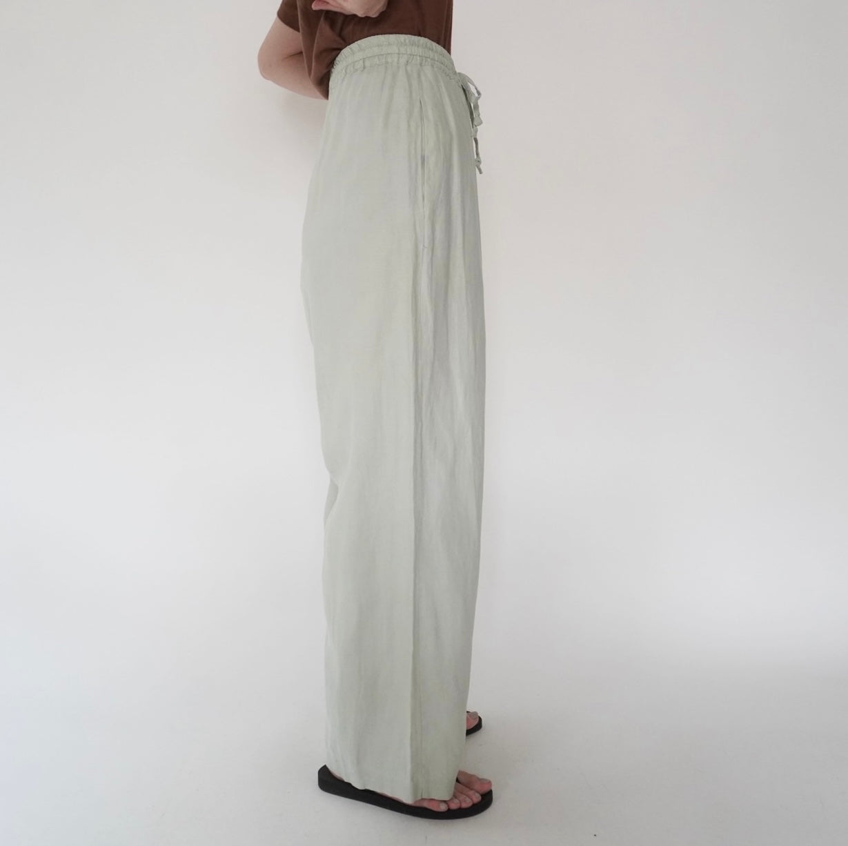 90s Sage Green Two-Piece Suit