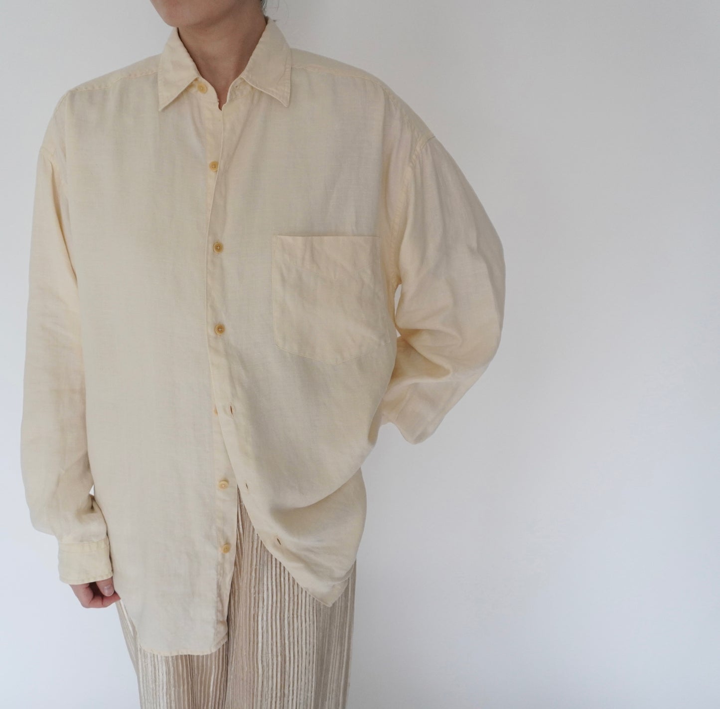 90s Linen Shirt