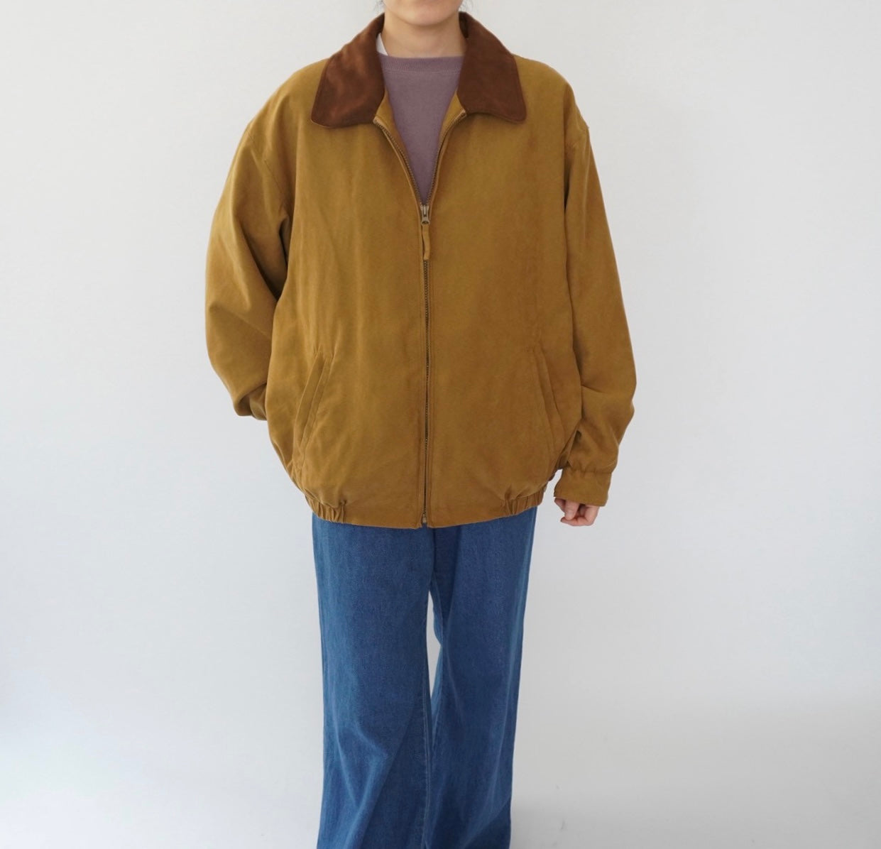 90s Light Brown Jacket