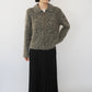 90s Zipped Knit Top