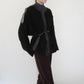 80s EURO Design Suede x Leather Jacket
