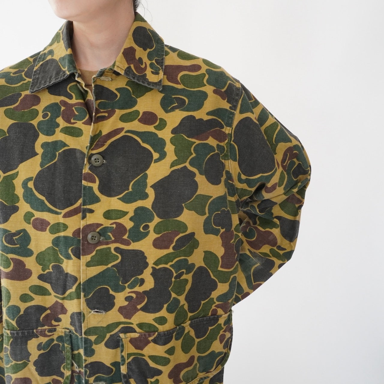 70s Camouflage Jacket Made in USA