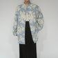 90s Flower Pattern Shirt Made in USA