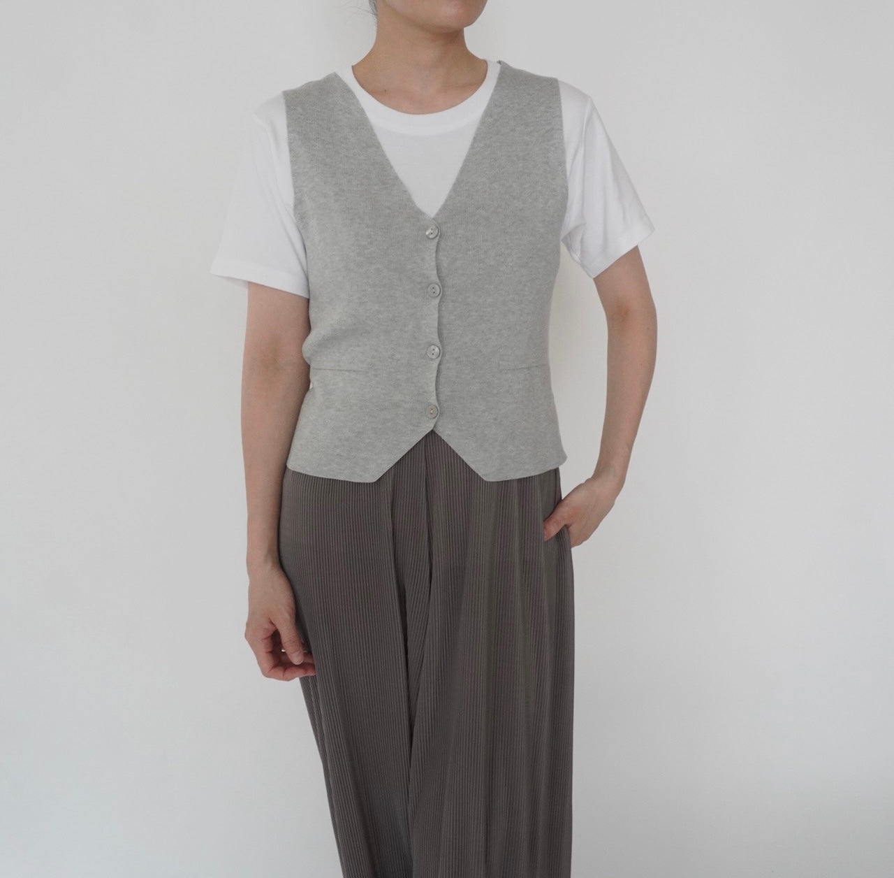 Gray Vest
