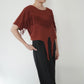 90s Fringe Design Top Made in USA