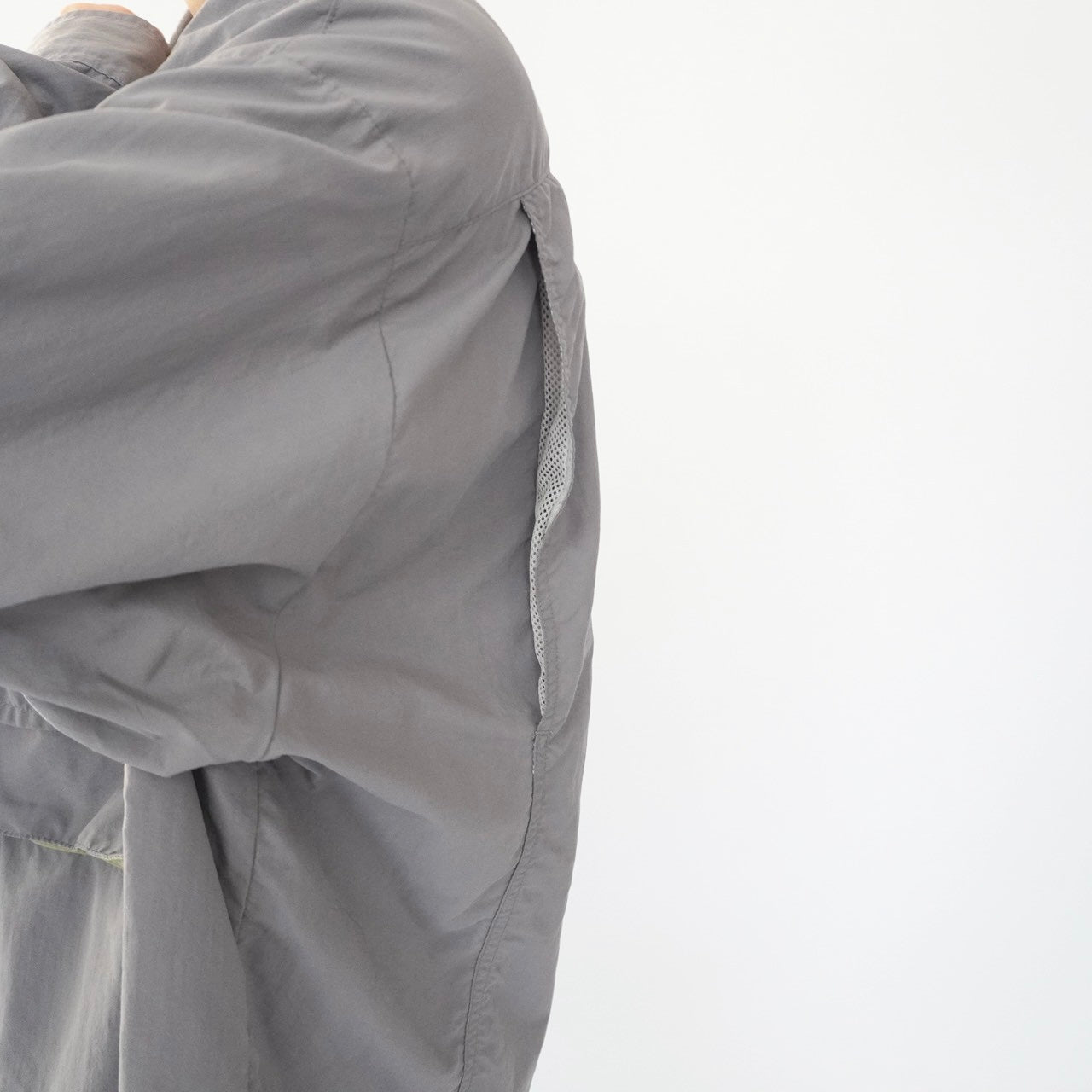 80s "ORIVIS" Nylon Design Shirt