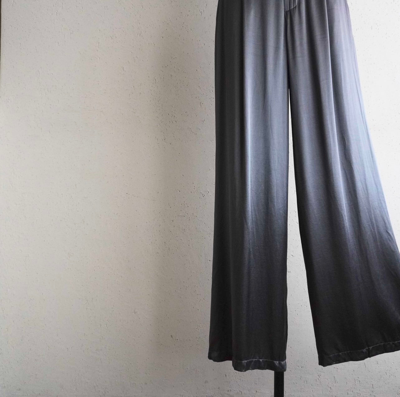 Shiny Wide Pants Made in Italy