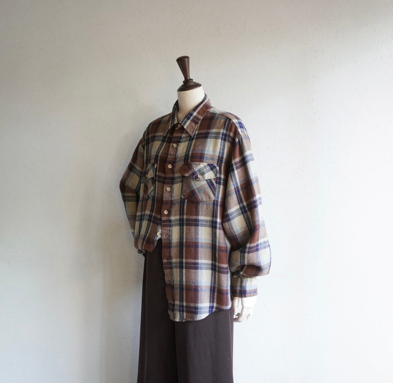 80s "Sears" Plaid Shirt