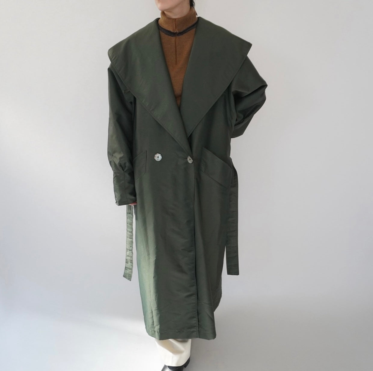 90s Design Light Coat Made in Poland