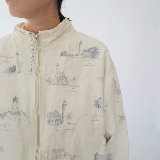 90s Printed Jacket