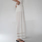 90s Design Wide Pants Made in France